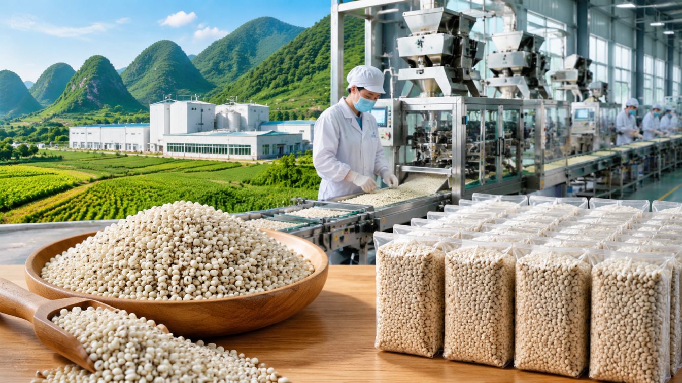 荔波县为薏仁米采购提供产地直供